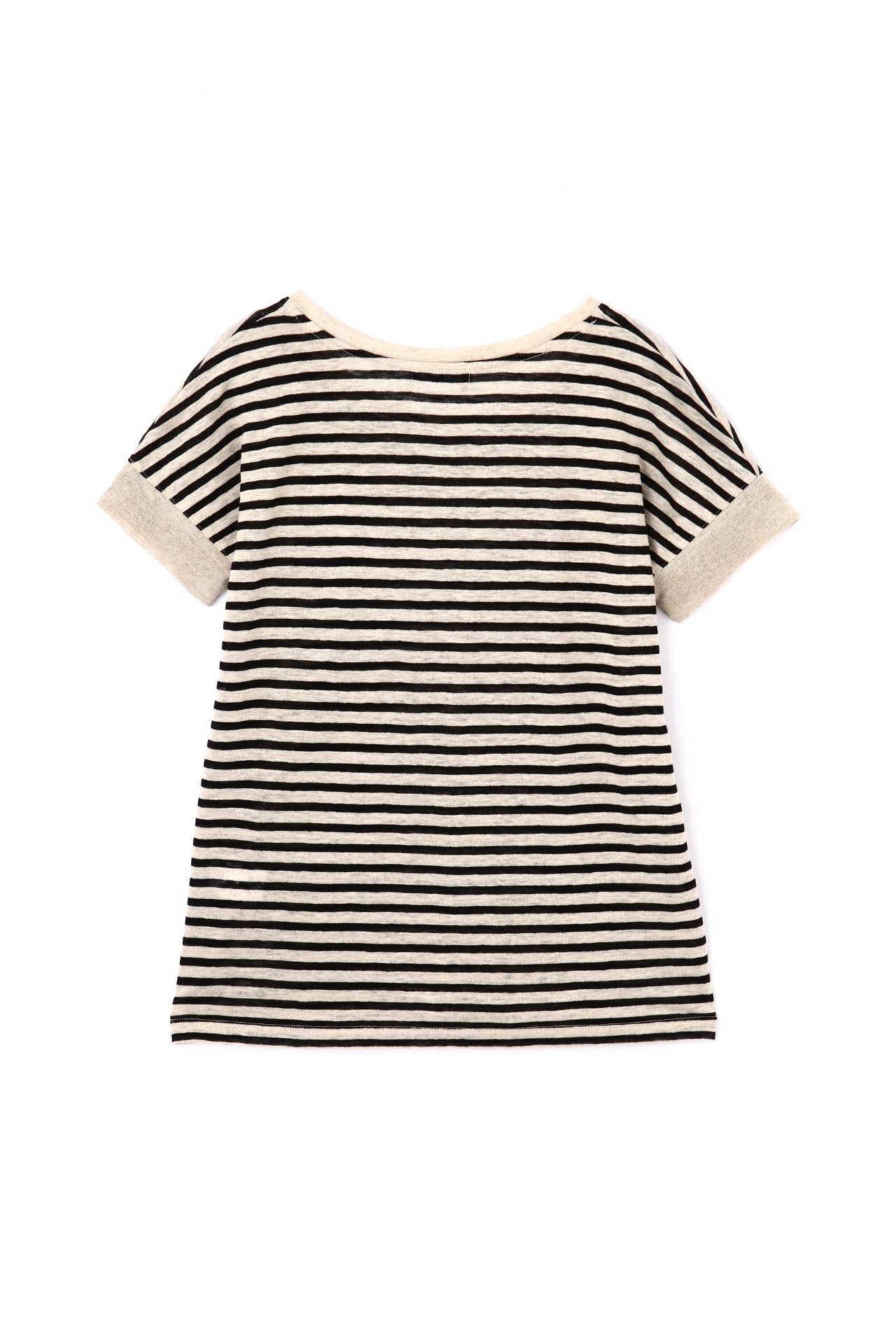 LINEN STRIPE JERSEY