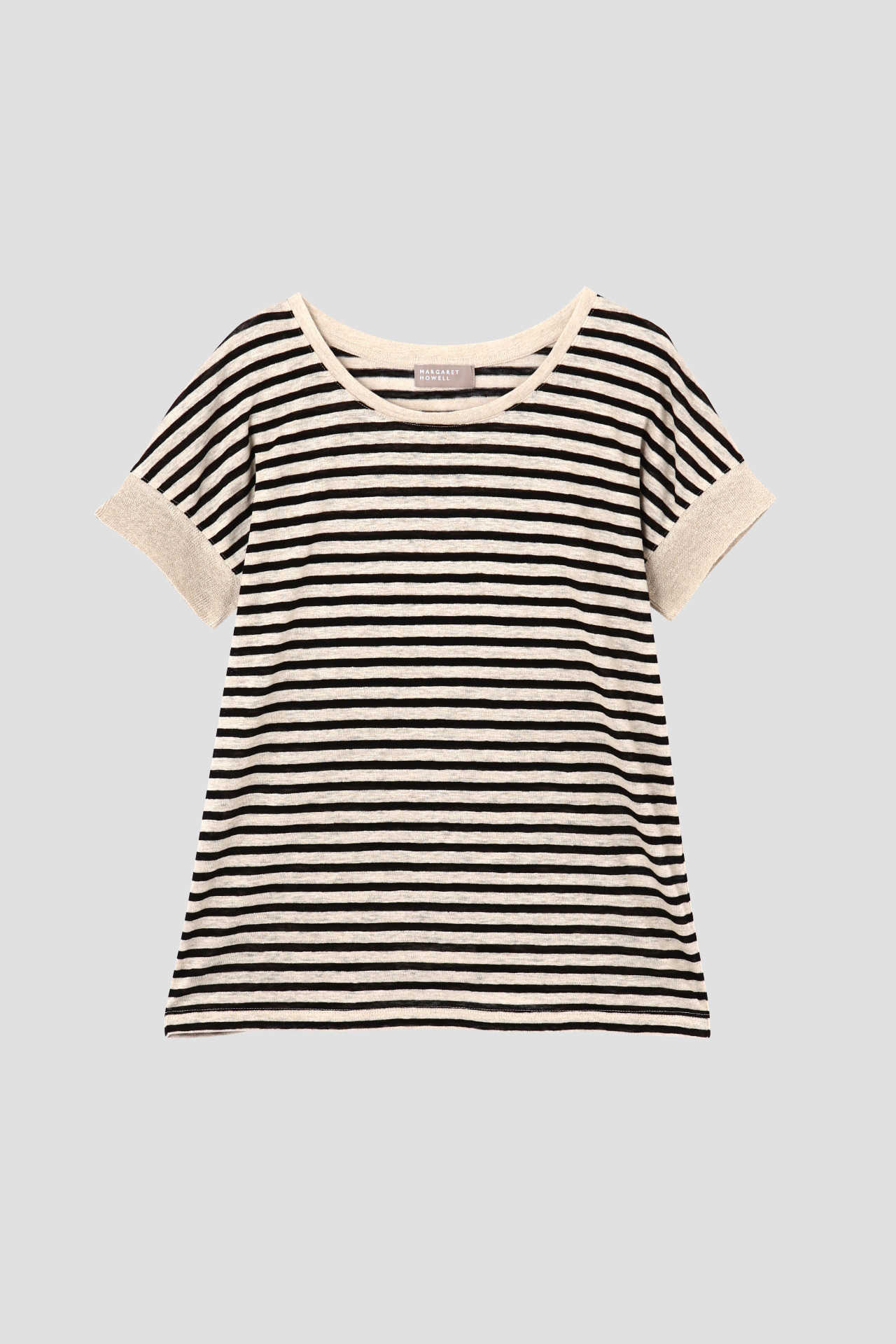 LINEN STRIPE JERSEY