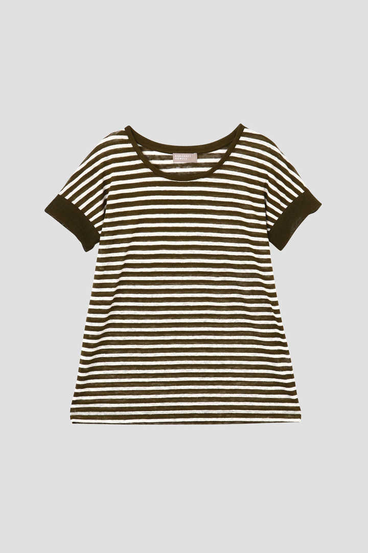 LINEN STRIPE JERSEY