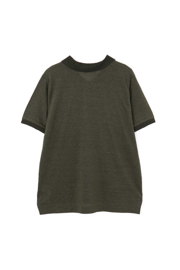 LINEN JERSEY POLO