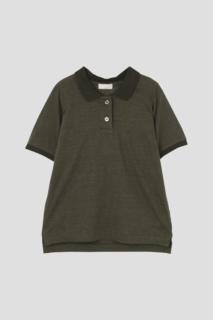 LINEN JERSEY POLO