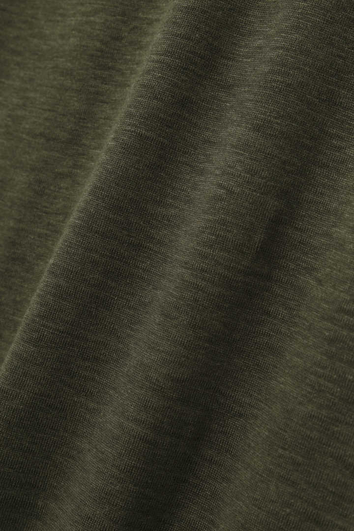 LINEN JERSEY POLO