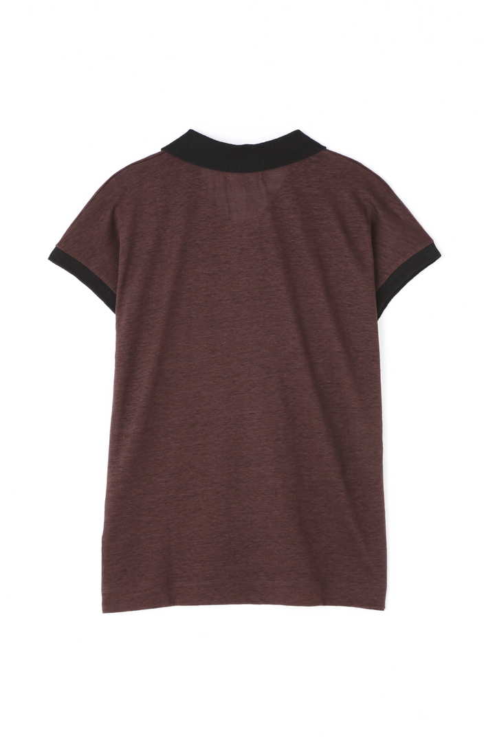 LINEN JERSEY POLO