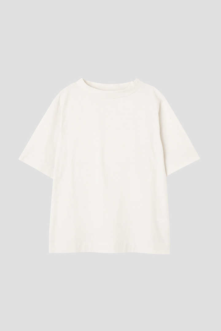 COTTON HIGH NECK T