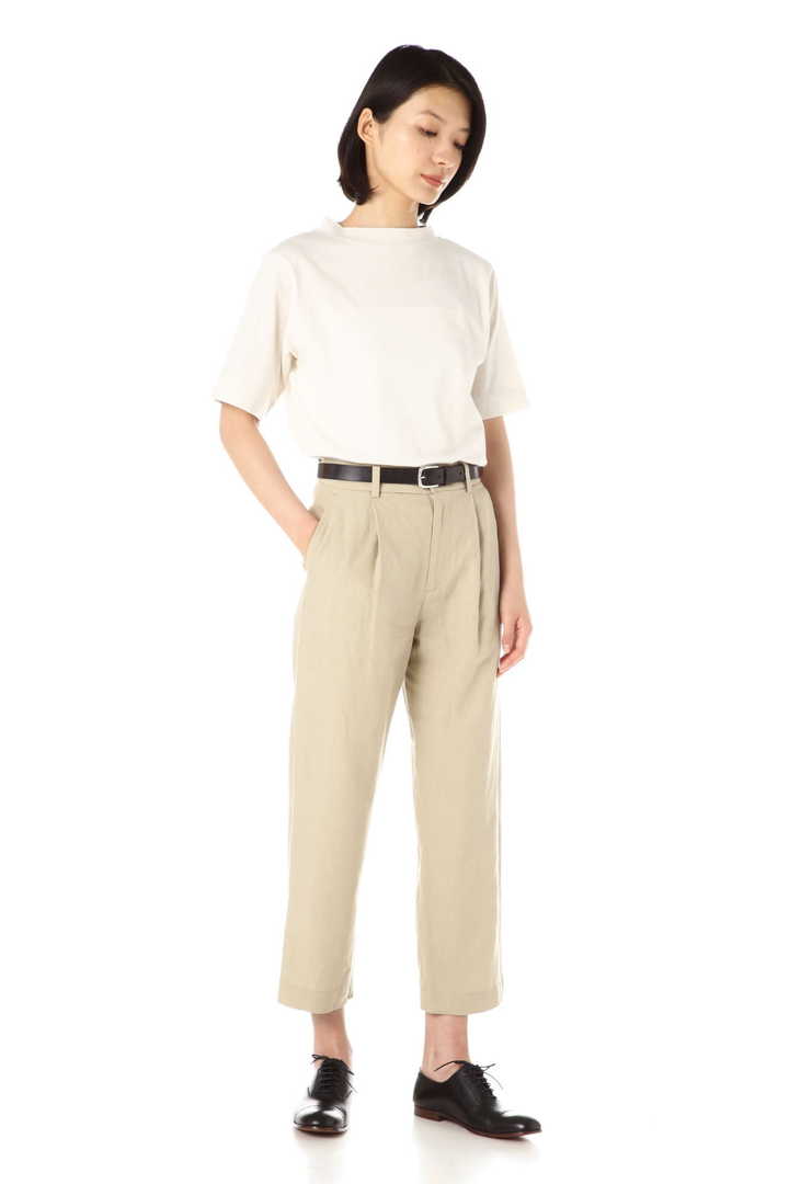 COTTON HIGH NECK T