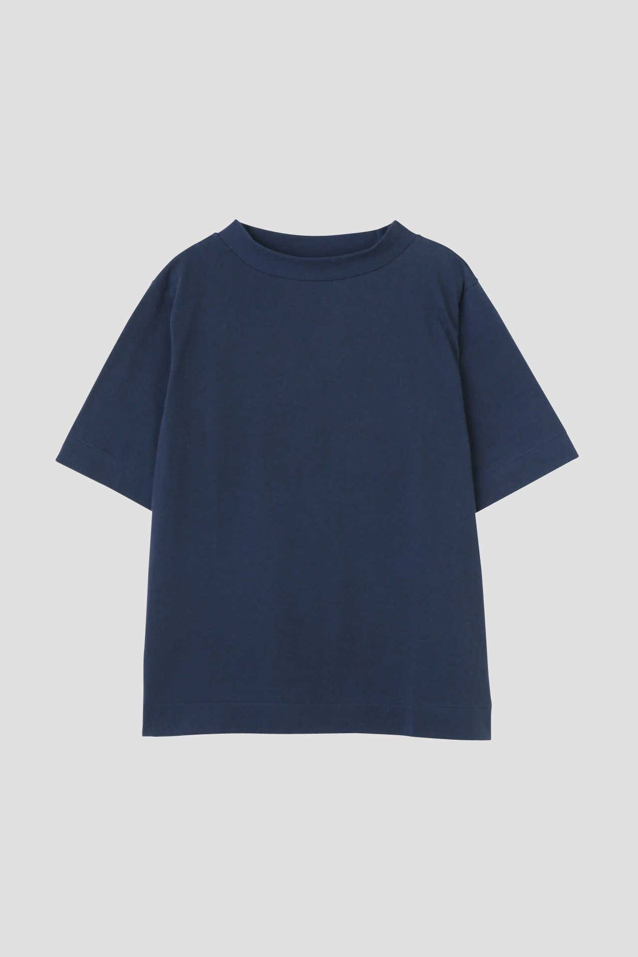 COTTON HIGH NECK T