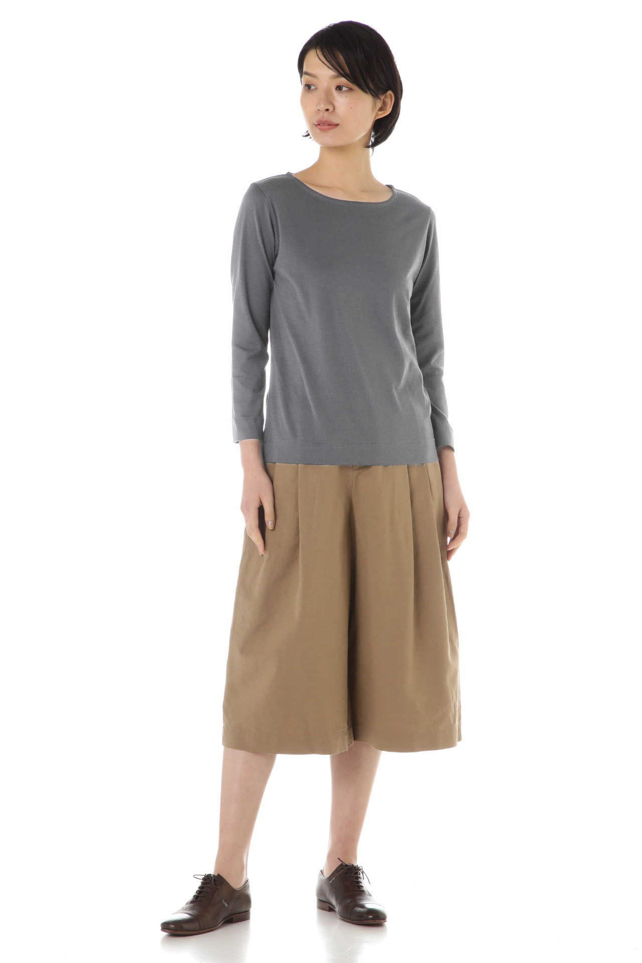 COTTON CREW NECK JERSEY