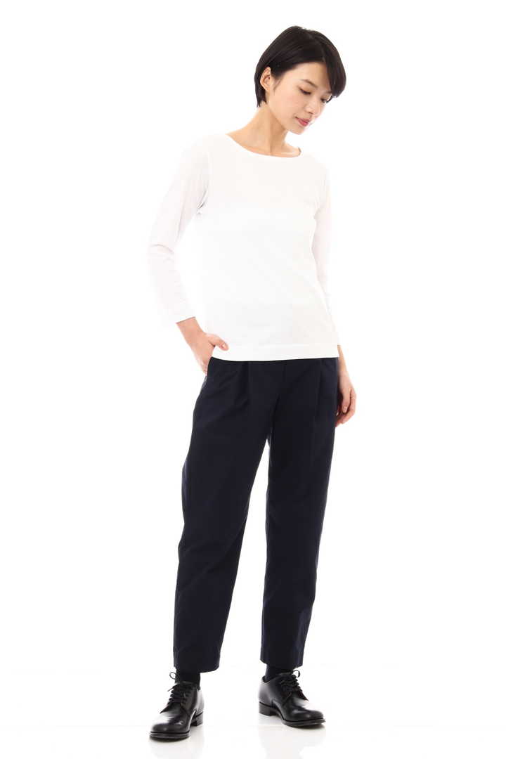 COTTON CREW NECK JERSEY