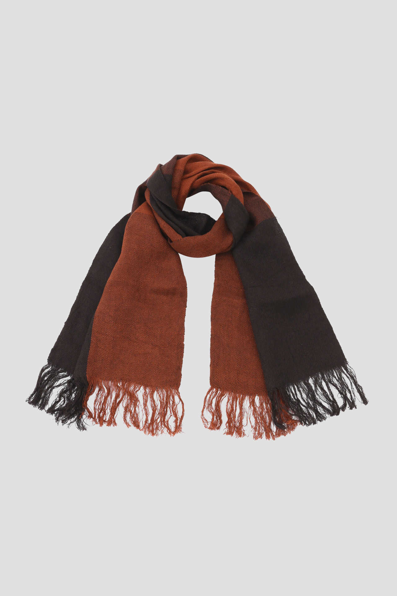 TWO TONE CHECK SCARF