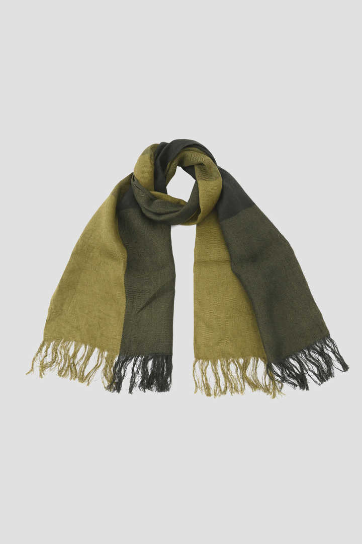 TWO TONE CHECK SCARF