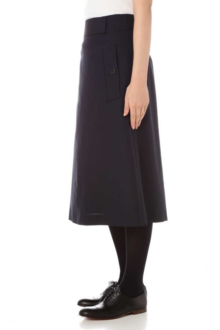 LINEN WOOL HOPSACK