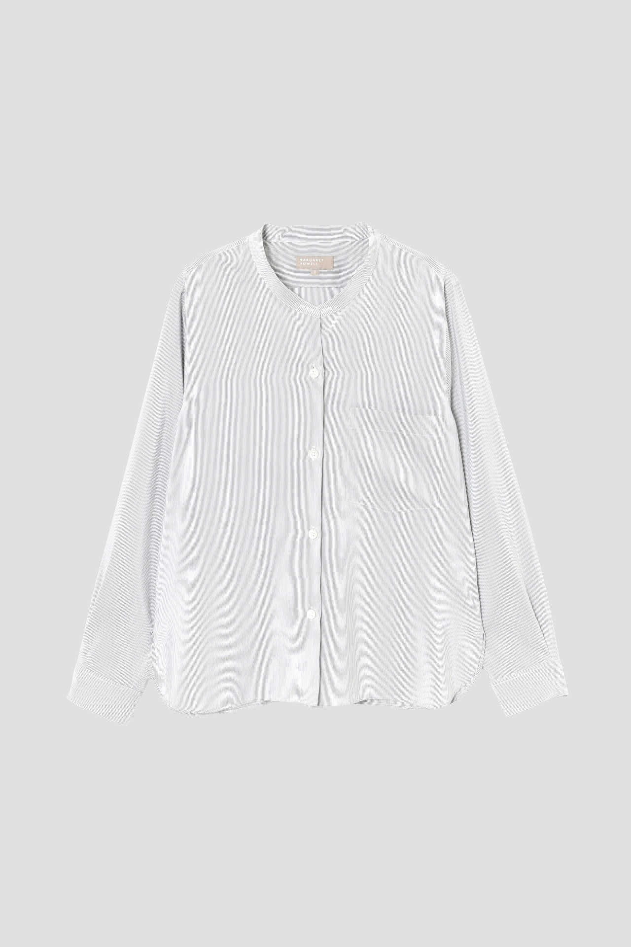 SILK COTTON NARROW STRIPE7