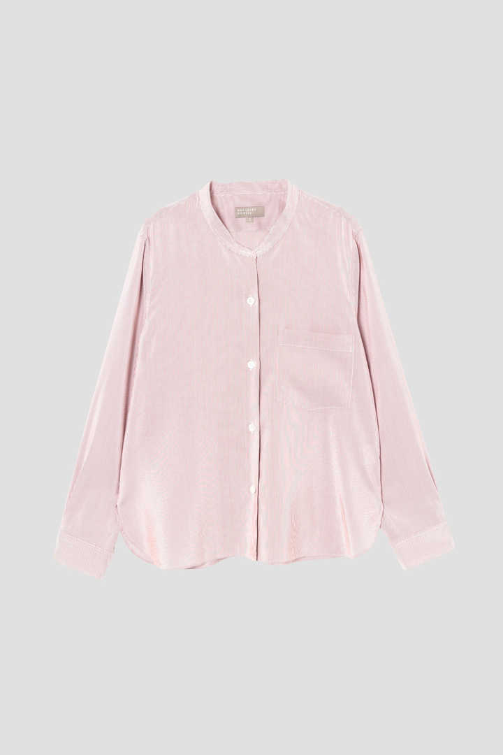 SILK COTTON NARROW STRIPE1