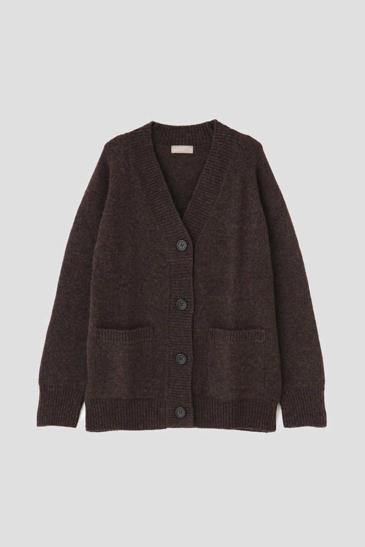 RIB COLLAR CARDIGAN1