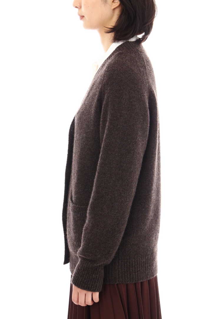 RIB COLLAR CARDIGAN4