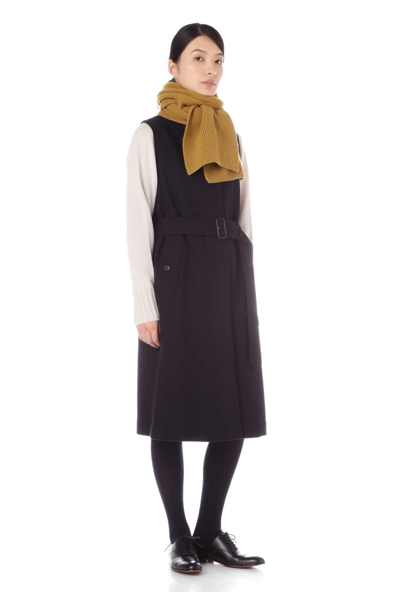 FINE RIB SCARF8