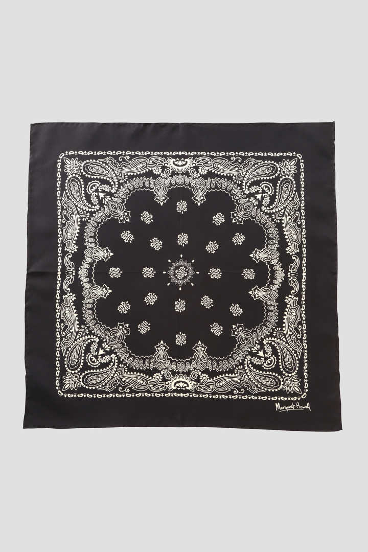 MARGARET HOWELL PAISLEY SILK SCARF | hartwellspremium.com