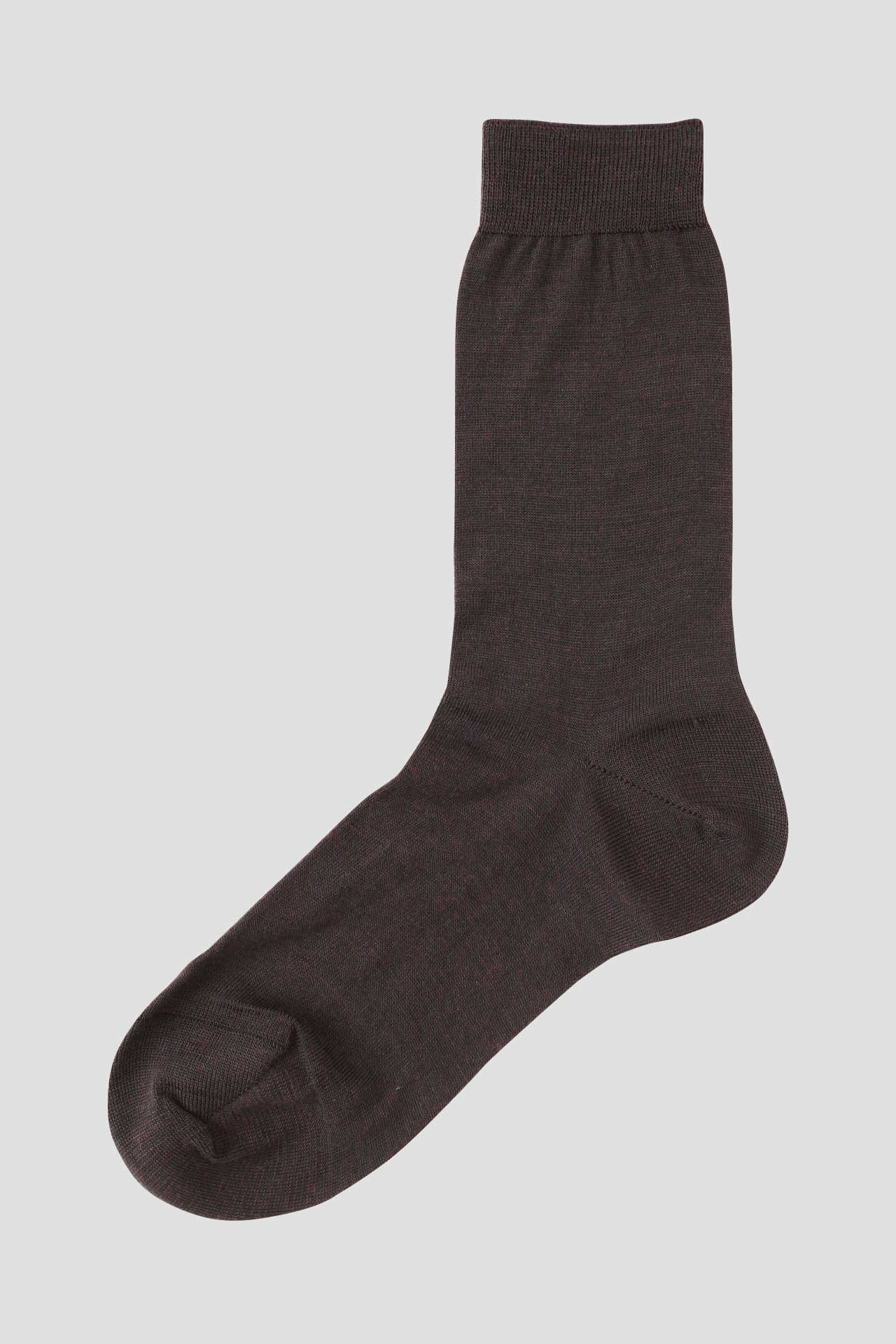 FINE MERINO PLAIN SOCK2
