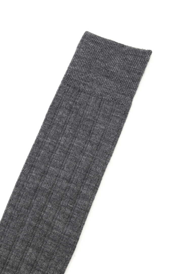WOOL RIB SOCK2