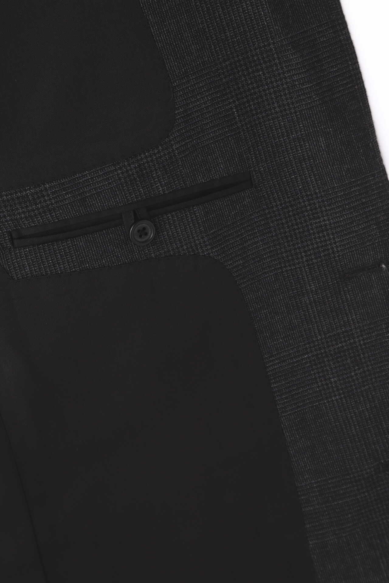 DRY PLANE WEAVE WOOL GLEN CHECK3