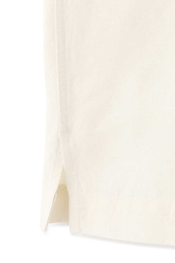 PLAIN WEAVE COTTON LINEN SHIRT3