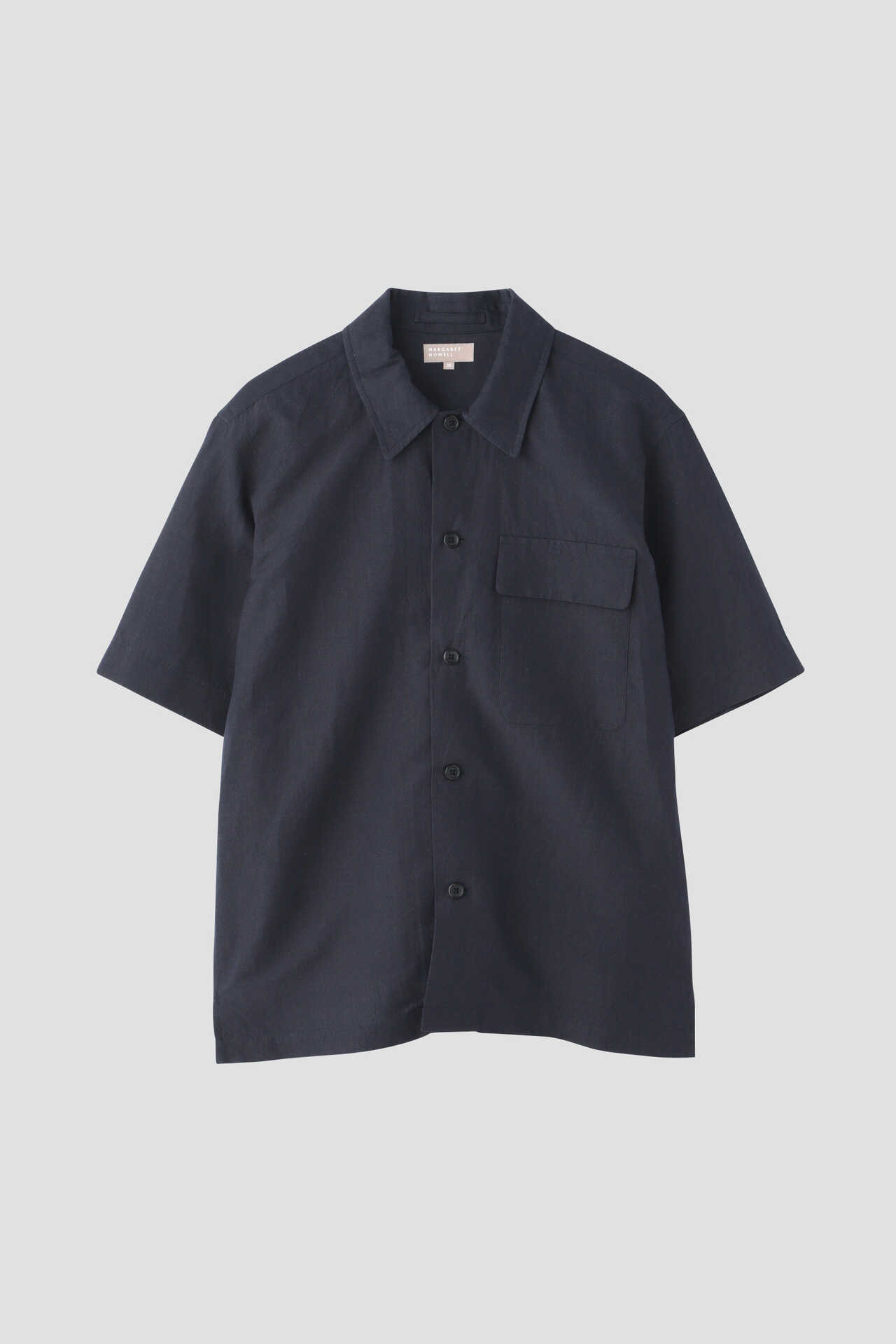PLAIN WEAVE COTTON LINEN SHIRT8