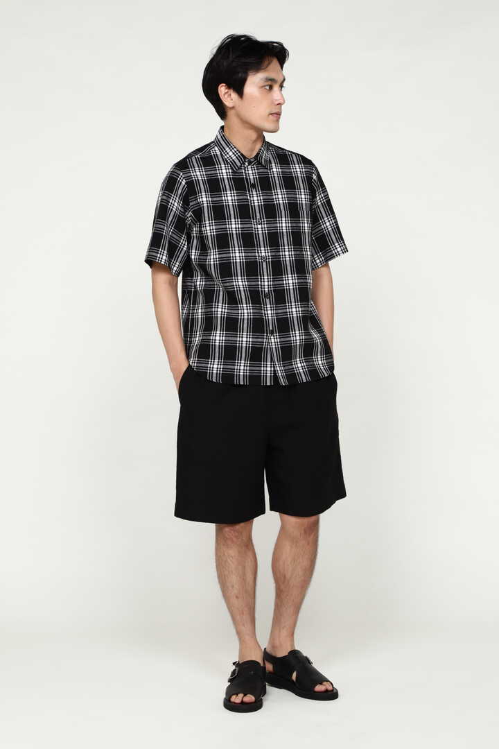 BLACK & WHITE CHECK LINEN3