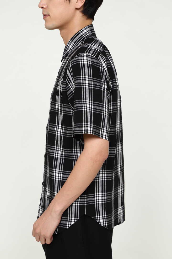 BLACK & WHITE CHECK LINEN4