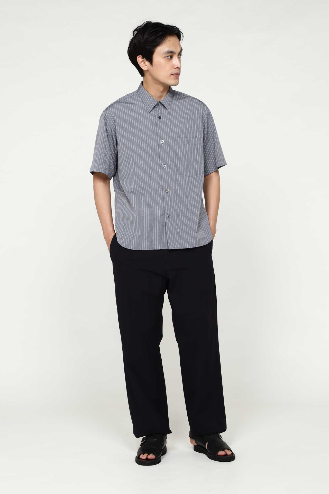 END ON END SPACED STRIPE COTTON POPLIN9