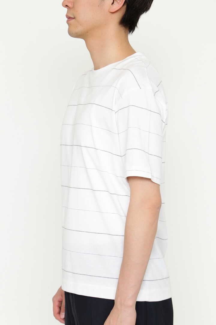 DENSE COTTON ODD STRIPE JERSEY4