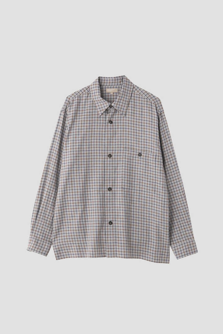 GRID CHECK COTTON CASHMERE3