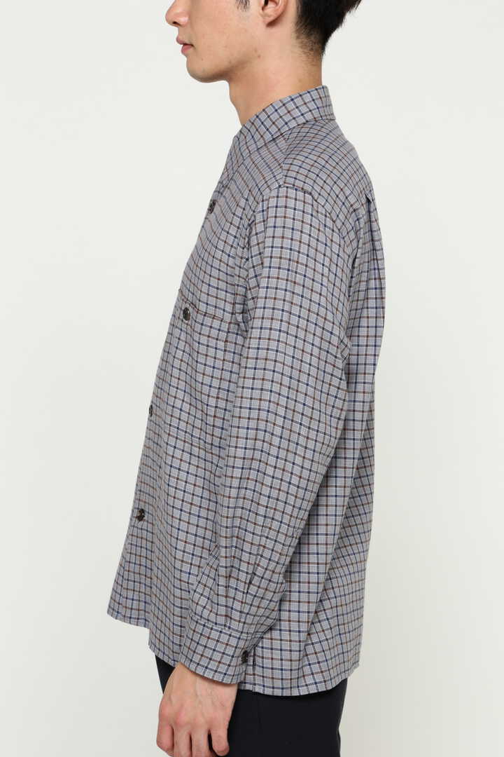 GRID CHECK COTTON CASHMERE5