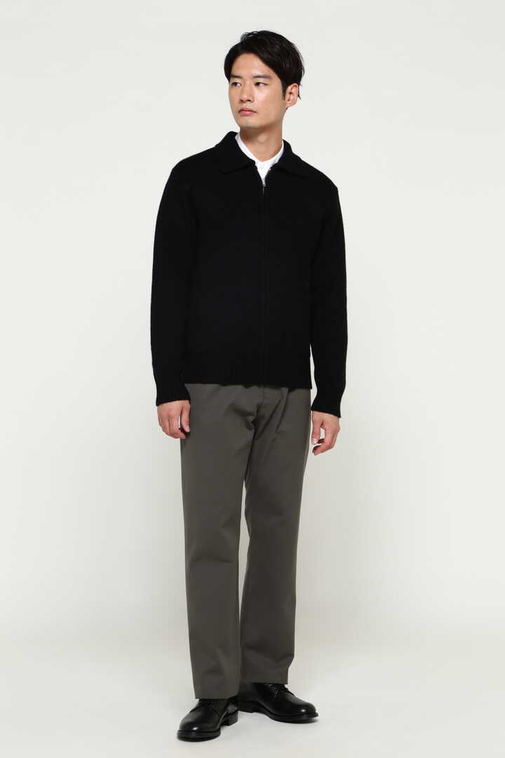 WOOL CASHMERE CHUNKY ZIP BLOUSON3