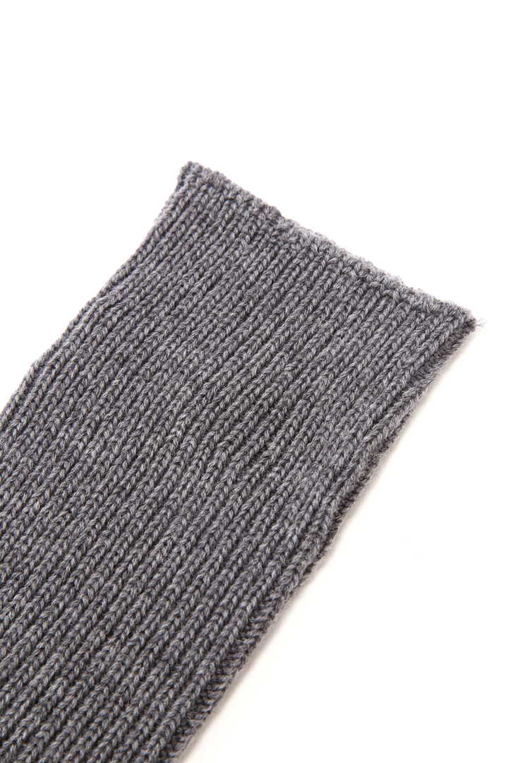 PANEL PATTERN LONG RIB SOCK2