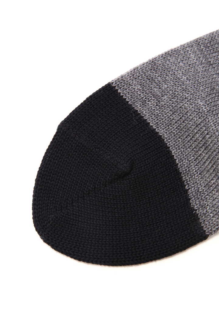 PANEL PATTERN LONG RIB SOCK4