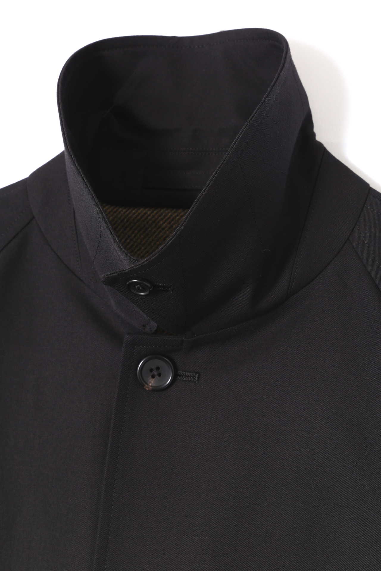 WOOL COTTON GABARDINE