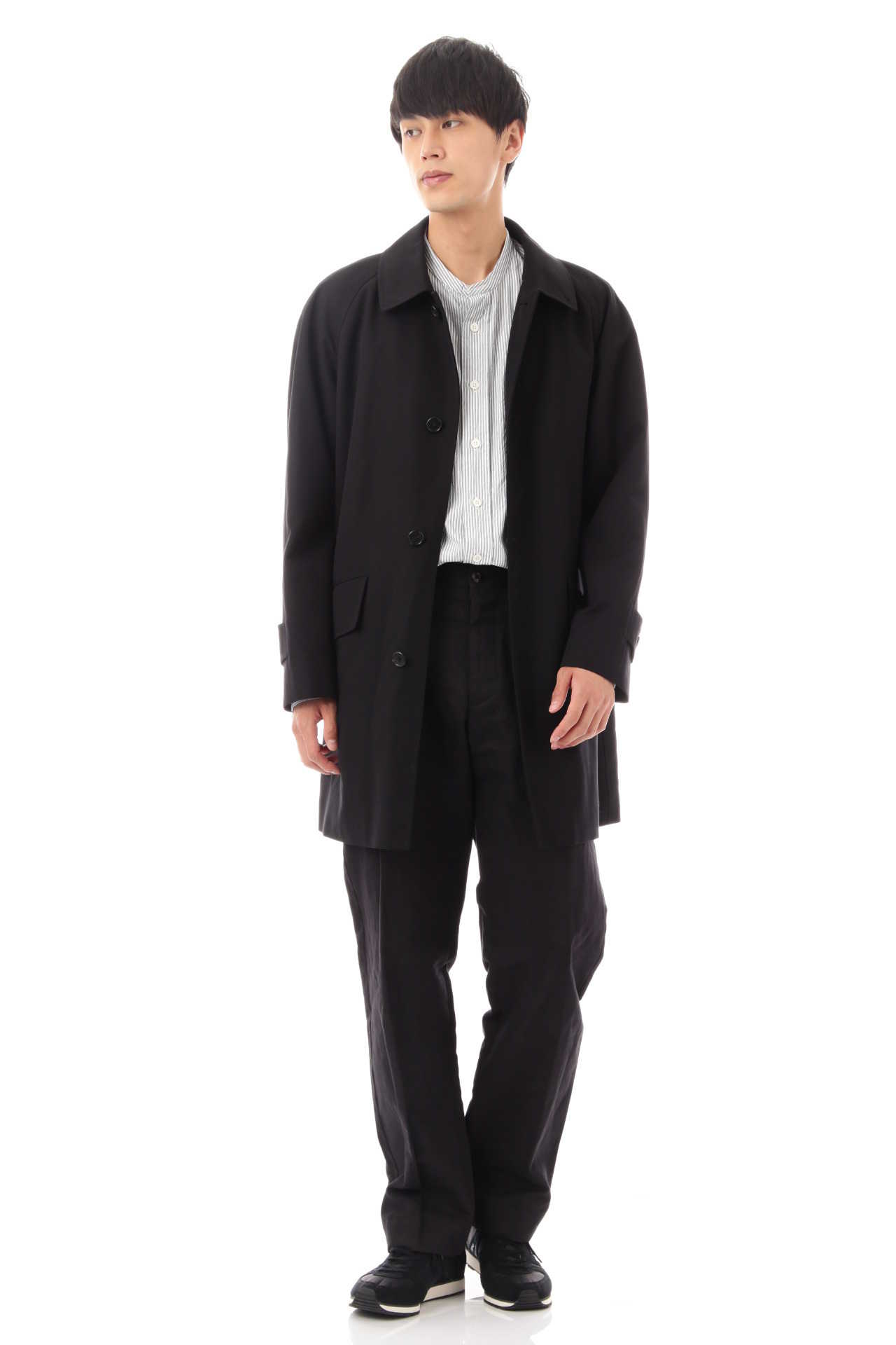 WOOL COTTON GABARDINE