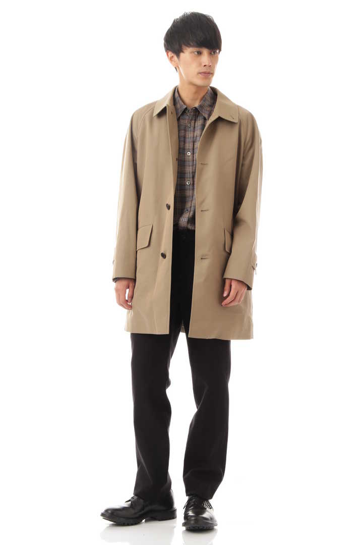WOOL COTTON GABARDINE