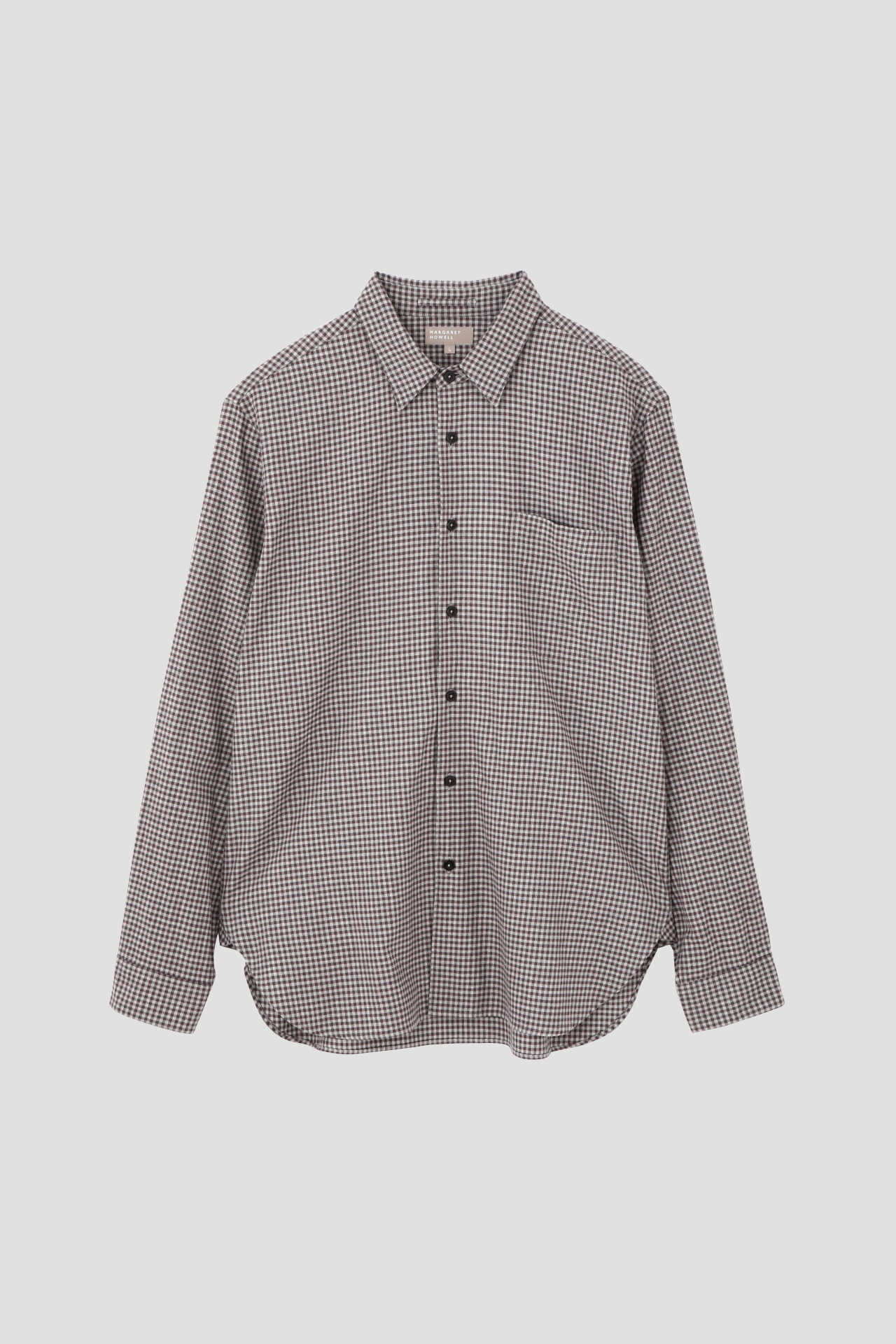BRUSHED COTTON TWILL GINGHAM