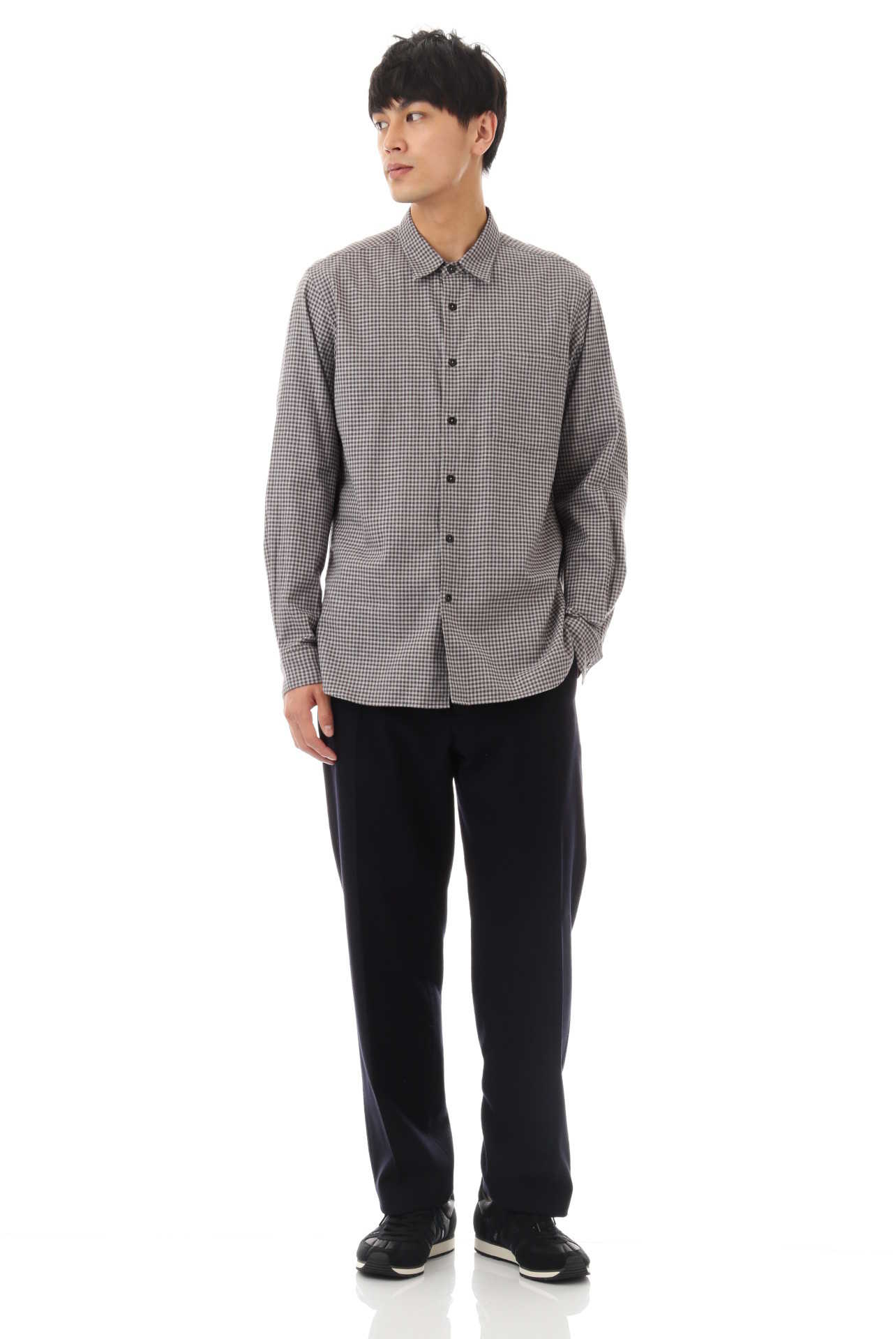 BRUSHED COTTON TWILL GINGHAM