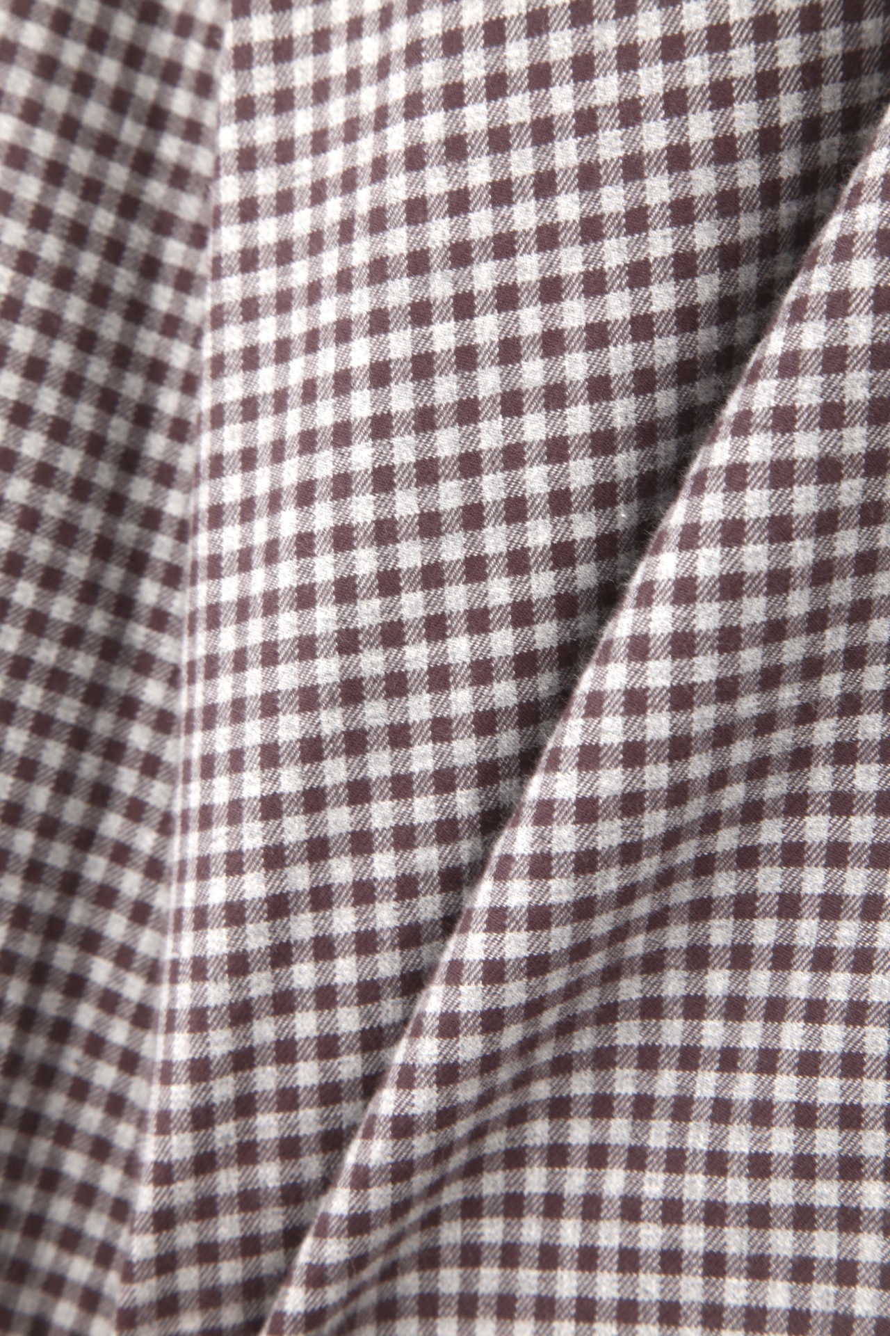 BRUSHED COTTON TWILL GINGHAM