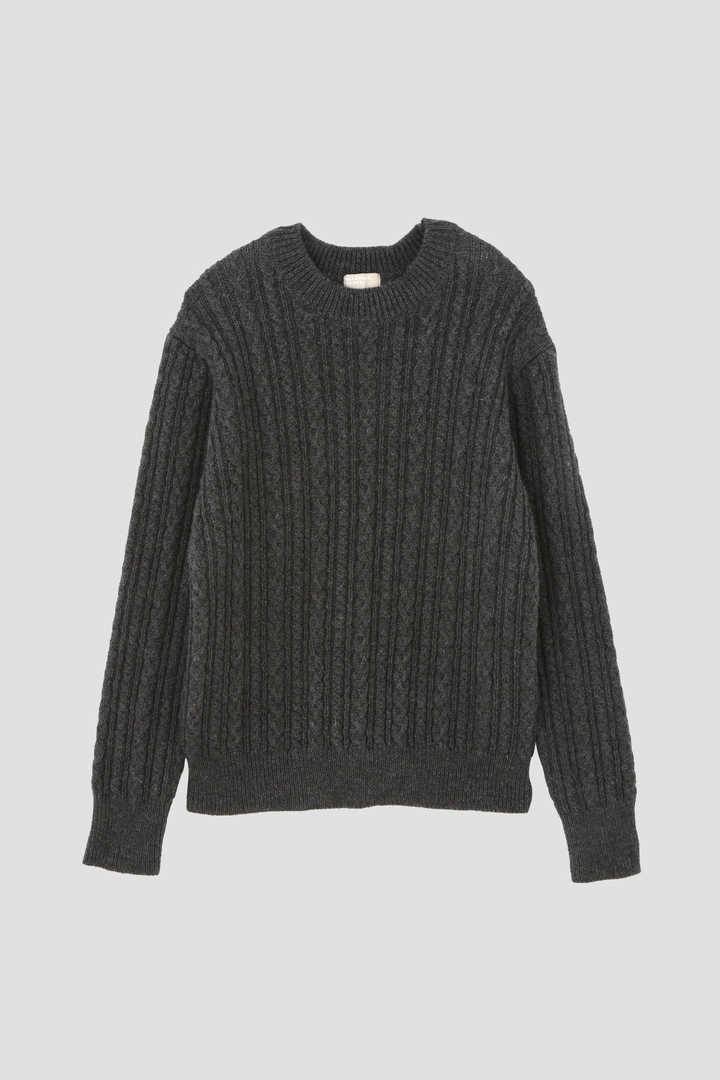 CABLE CREW NECK