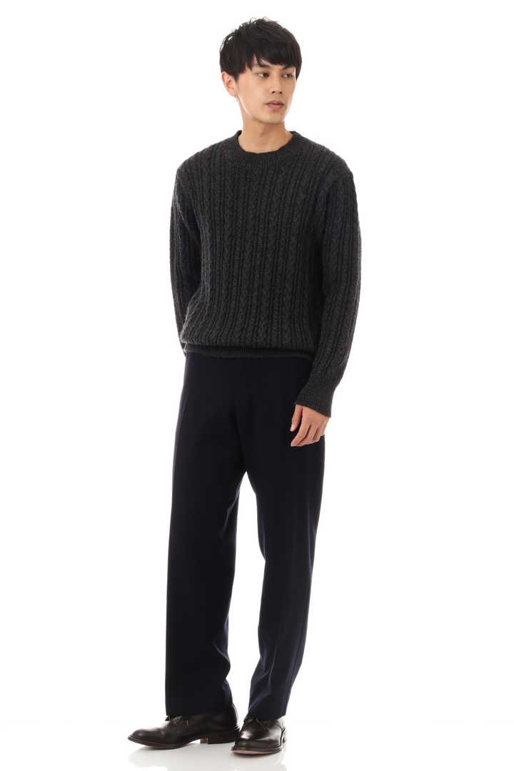 CABLE CREW NECK
