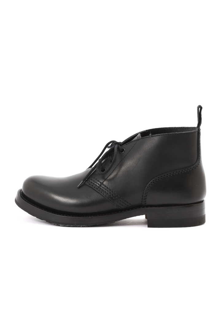 LEATHER MILITARY ANKLE BOOT