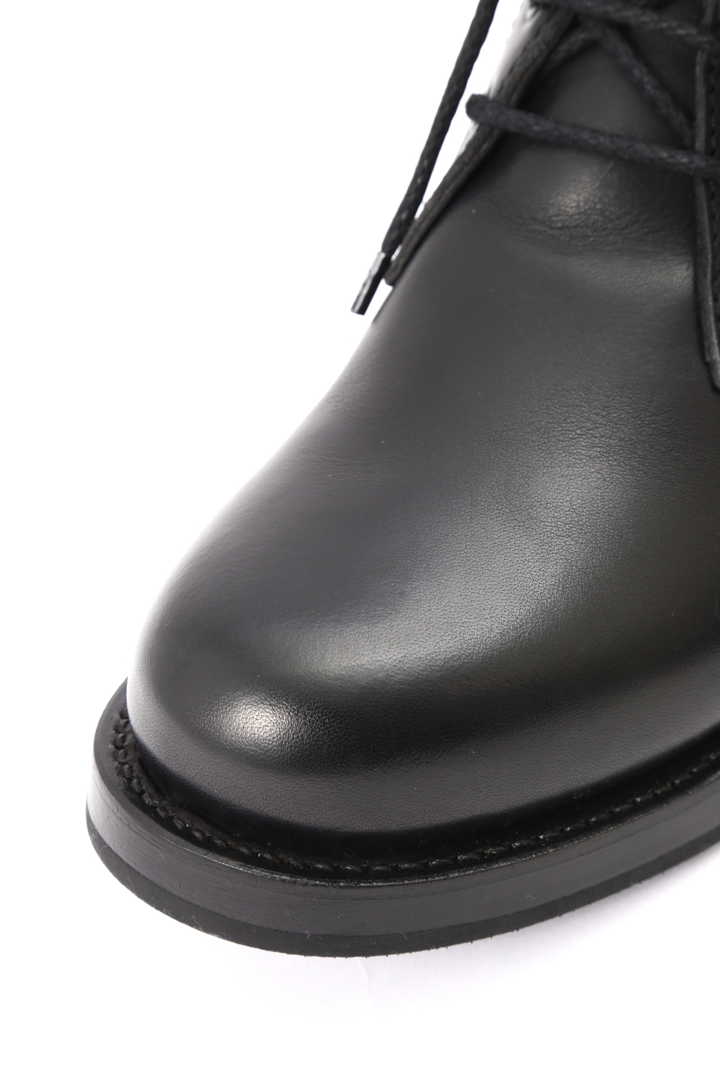 LEATHER MILITARY ANKLE BOOT