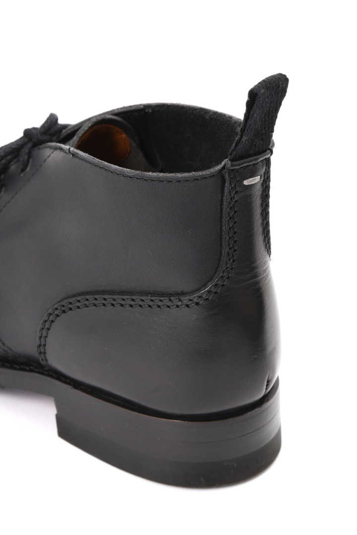 LEATHER MILITARY ANKLE BOOT