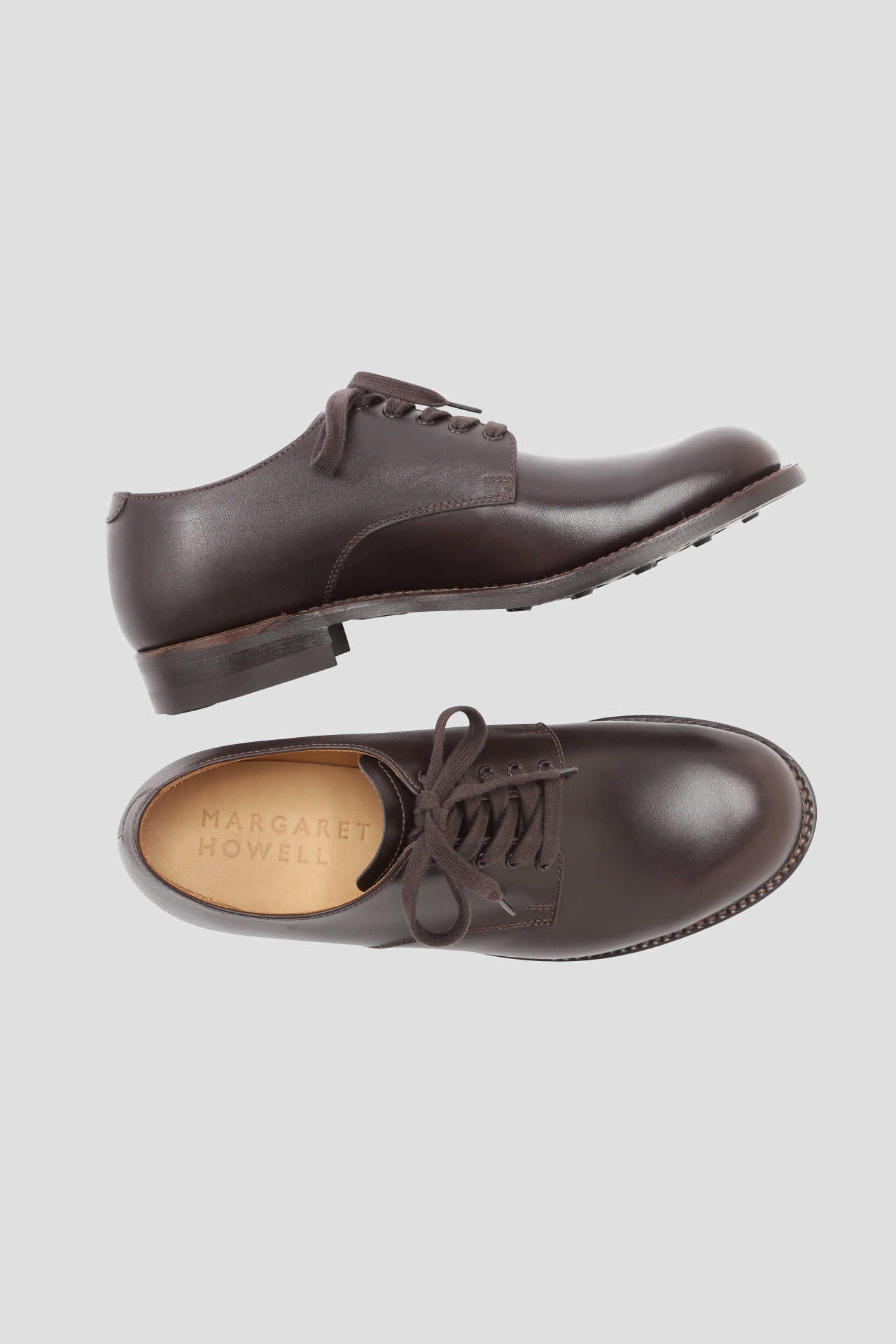 LEATHER LACE UP SHOES