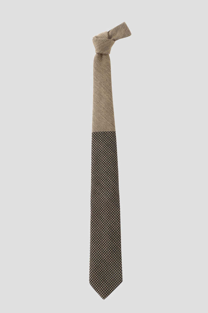 DOGTOOTH BLOCK TIE