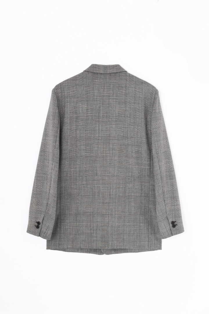 POW CHECK WOOL