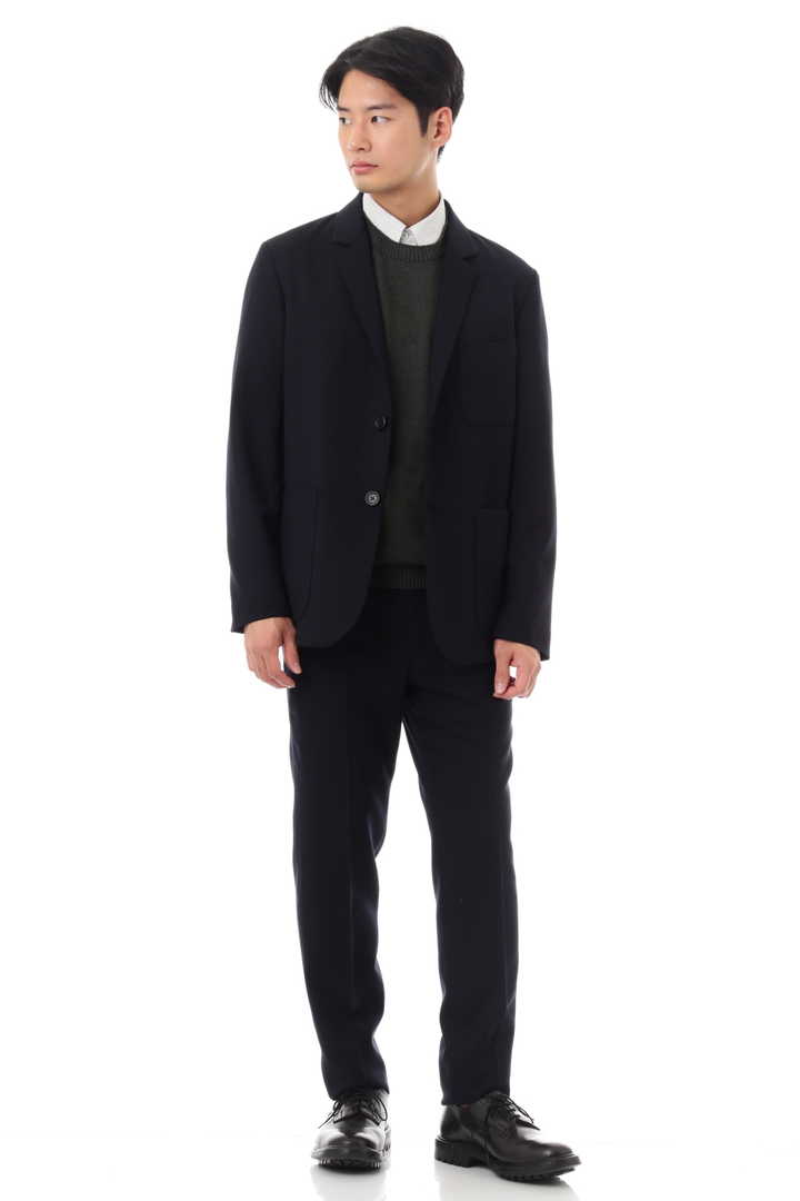 HIGH TWIST WOOL HOPSACK